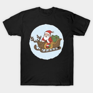 Sleigh Explorer Adventure,christmas T-Shirt